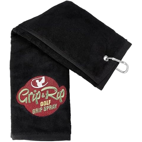 SPIN IT GRIPPING SOLUTION Grip & Rip Golf Towel – Soft, Golf Towel for Golf Bags - Must-Have Golf Accessories for Consistent Play Cover