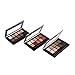 Insfipl Pro 10 Color Nudes Eyeshadow Palette Set Highly Pigmented Makeup，Brush in 0.42OZ (Queen)