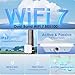 WAVLINK WiFi 7 BE5100 Outdoor WiFi Extender, Dual Band Long-Range Outdoor WiFi Repeater|Access Point|Mesh Router, POE Powered | IP67 Waterproof | 4 x 8dBi Antennas, 2.5 Gbps Ethernet, Up to 2800 sq.ft