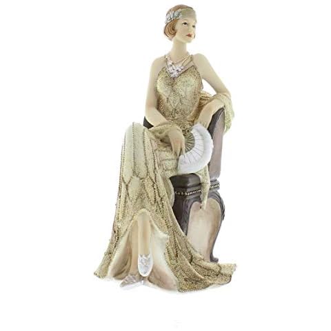 Gaynor Gold Glitter Broadway Belle Figurine Cover