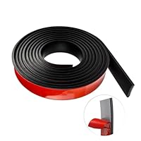 Gummistreifen selbstklebend 50mm(B) x1,5mm (D) x300cm(L), Neopren Gummimatte Gummiplatte, Vollgummi Gummiprofil, für DIY-Dichtungen, Abdeckung, Bodenbeläge Schutz, Isolation, Anti-Vibration, Anti-Ruts