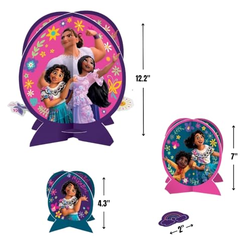 Image of Encanto Table Centerpiece Kit (27 Pc Set) - High-Quality & Sturdy, Perfect Party Essential For Themed Parties & Events
