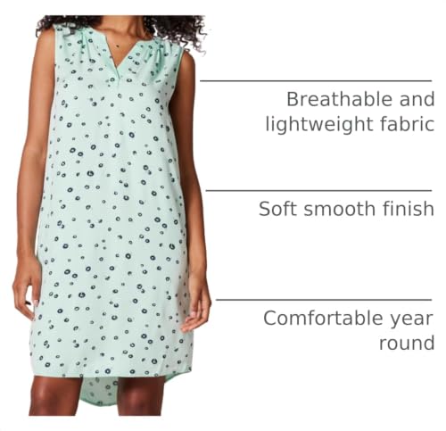 Image of Amazon Essentials Women's Sleeveless Woven A-line V Neck Shift Dress