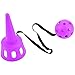 Tyenaza Fun Ball and Cup, Ball Catch Game, Les Enfants lancent et attrapent des balles Jeu Jouet Plastique Enfants Sports Jouets interactifs pour Enfants et Adultes(Violet)