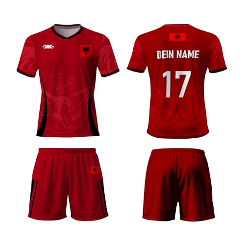 Personalisiert Trikot Kinder 2026 Fußball Trikot mit Eigenem Namen Nummer Logo Einzigartiges 2026 Design T Shirt Geschenk für Kinder Herren Damen Atmungsaktiver