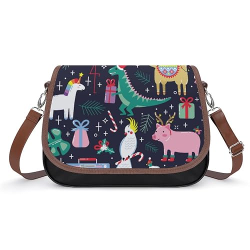 Sac à main pour femmes motif Noël idéal pour les sorties d'hiver