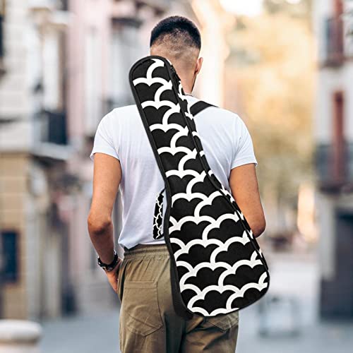 Sac Ukulélé Nuage Japonais Noir Étui Pour Ukulélé 23 Pouces Pour Tenor Soprano Concert Étanche Housse Pour Ukulélé - Les Beatles, Paul McCartney, John Lennon, RIngo Starr, George Harrison Sac Ukulélé Nuage Japonais Noir Étui Pour Ukulélé 23 Pouces Pour Tenor Soprano Concert Étanche Housse Pour Ukulélé – Image 6