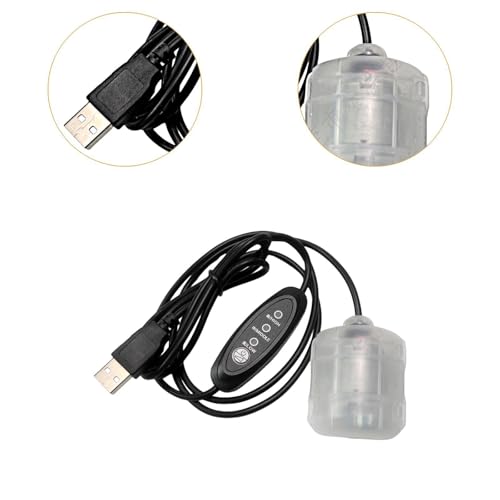 Motor de Vibración USB Motor de Masaje Motor Eléctrico de Tres Etapas con Base Plana Reemplazable Impermeable y de Bajo Ruido para Oficina miniatura 3