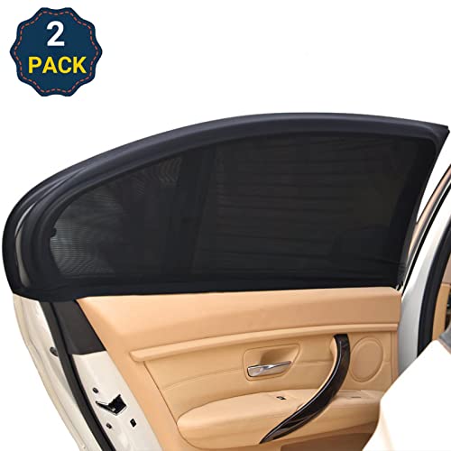 REACHTOP Car Window Shades, Car Window Shade for Baby, Car Window Screens, Car Sun Shade for Rear Window(2 Pack)