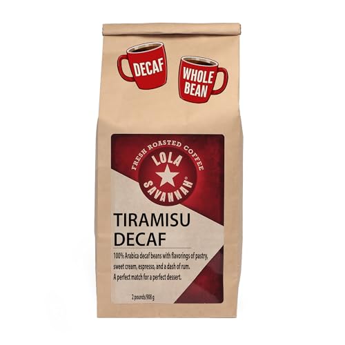 Lola Savannah Tiramisu Café en Grano Descafeinado de 2lb miniatura 1