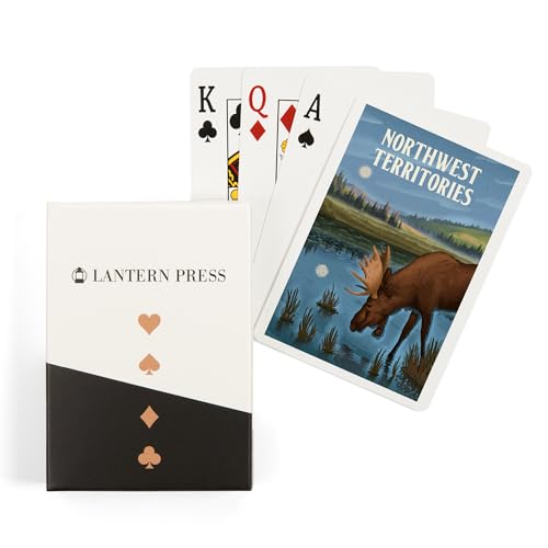 Lantern Press Naipes Póker 52 Cartas Lago Reflejo