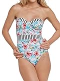 Schiesser Damen Mix & Match Badeanzug, Mehrfarbig (Multicolor 1 904), 36
