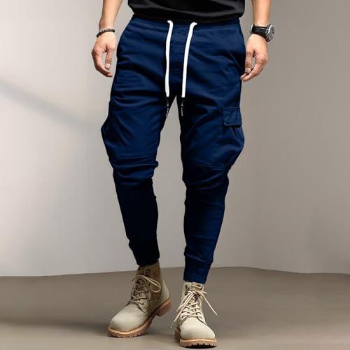 Men's Pants Casual Joggers Hiking Outdoor Twill Track Fashion Jogging Sweatpants Pants4