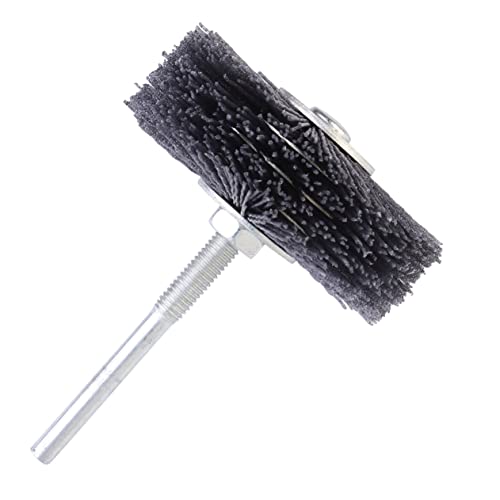 Gatuida Cabezal De Muela Abrasiva Forma De Flor, Grano 320, Para Pulido y Lijado De Muebles De Madera y Tallado De Raíces, Herramienta De Amolado Resistente y Precisa