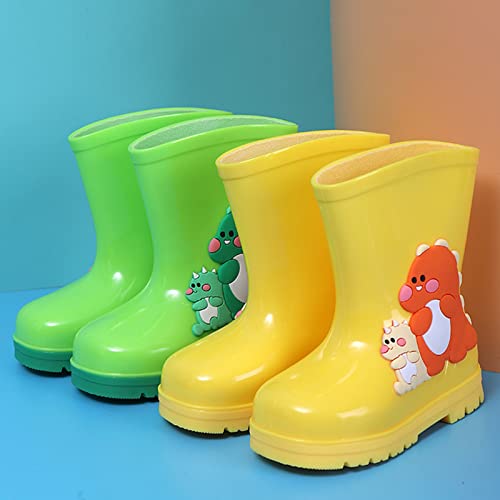 Unisex-Child Classic Rain Boots, Kids Rain Boots Boys Girls Lightweight PVC Rain Boots Waterproof Non-Slip Shoes3