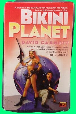 Collectible David Garnett BIKINI PLANET First U.S edition Paperback Original Science Fiction
