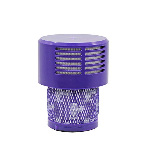 Hechuang V10 Replacement Filters For Dyson V10 Cyclone Series, V10 Absolute, V10 Animal, V10 Total Clean, Sv12, Replaces Part 969082-01, 3 Pack Filters + 1 Cleaning Brush #TOP1