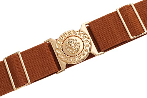 Women's Stretchy Vintage Belt Retro Elastic Wide Waist Cinch Belts Waistband For Dresses3