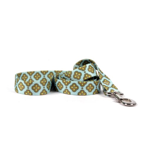 Image of Yellow Dog Design, Cleo Blue Dog Leash, Extra Small 3 /8 inch x 60 inch (5 ft.)