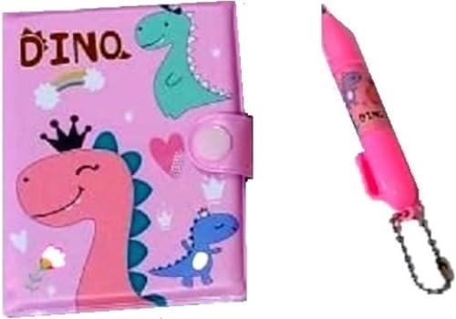 Image of AK-Store Cartoon Pocket Diary with Small Pen, Writing Notebook for Kids Boys Girls, Cartoon Stationery Set for Students Children Birthday Return Gifts (Pappa Pig)