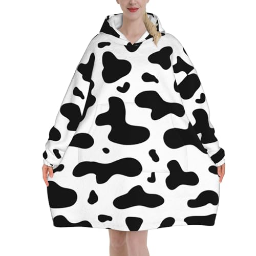 Sweat couverture vache pour ne plus jamais avoir froid sur le canapé