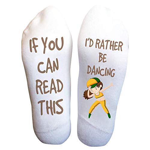 Funky Fun Dancing Socks, Funny Dancer Women Gift