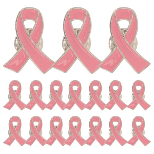 Broches en fer ruban rose Ciieeo : lot de 150 pièces pour décoration de 2,5 cm