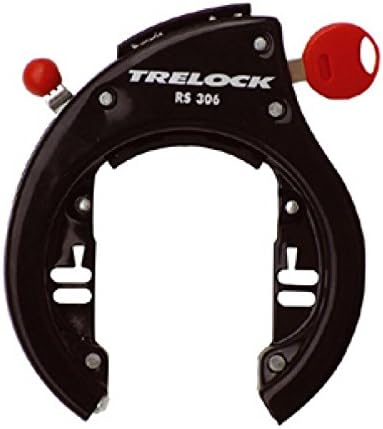 Rahmenschloss Trelock PletscherplatteRS 306 AZ P schwarz abziehbarer Schl.
