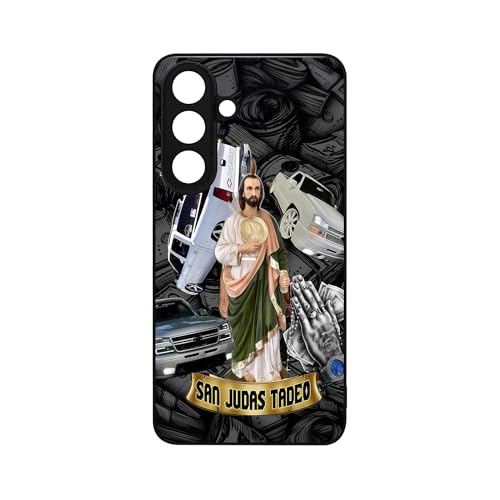 qizjio San Judas Mexican Style Phone Case – Shockproof Protective Cover for Samsung Galaxy S26 Plus