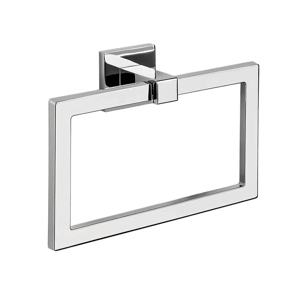 Colombo Design - Portasalviette ad Anello Colombo Basic Q B37310-20 cm, Cromo