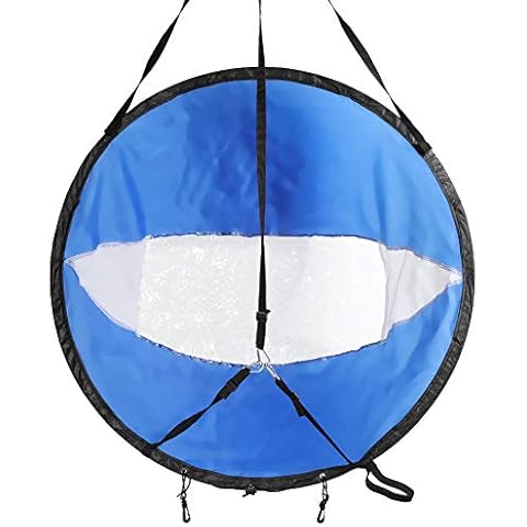 POCREATION 108cm Blue & White Canoe Sail Cover