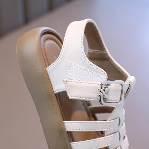 IWIHMIV Kids Sandals Open Toe Girl Summer Beach Shoes for Outdoor Toddler Comfortable Breathable Soft Sole Sandals4