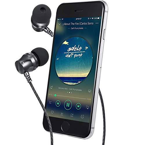 Sephia SP9090VC in Ear Earbuds Headphones with Mic and Volume Control Noise Isolation Enhanced Bass