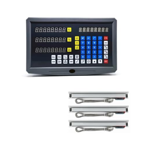 Kit Digital SNS-3V 3 Ejes para Torno y Fresadora miniatura 1