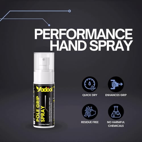 Image of Sports Hand Grip Spray, Grip Enhancer for Athletes, Boost Performance & Maximize Control - Ideal for Golf, Tennis, Football, Pole Dancing, Basketball, Baseball and More - 3.72 Fl Oz