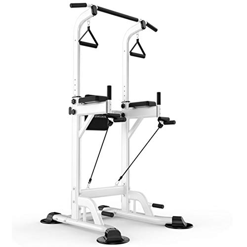 Ababy Power Tower with Bench Kraftstation, Klimmzugstange Dip Barren...