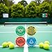 Cauaoa 4 Pcs Spicy/Aggressive Reminder to Keep You On Your Tennis Game - Tennis Vibration Dampener, Tennis Racket Dampener, The Best Tennis Gift for Every Player and Team Tennis Vibration Dampeners