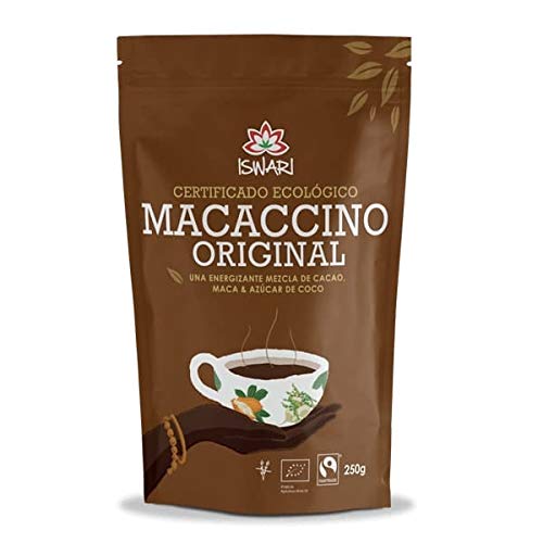 Iswari Macaccino Superalimento 250Gr; Bio 1 Unidad 300 G