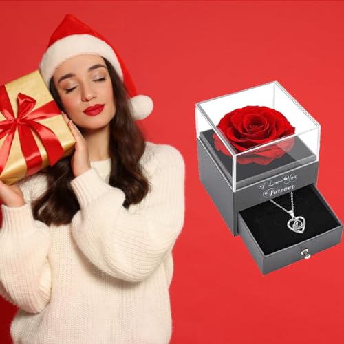 Giftsforwomenchristmasstockingstuffersredrosewithiloveyounecklaceeternalflowersrosegiftsforwomenmomwifeandgirlfriendonvalentinesdaymothersdaychristmasanniversarybirthday Urban Country Home Decor Gifts for women christmas stocking stuffers red rose with i love you necklace eternal flowers rose gifts for women mom wife and girlfriend on valentines day mothers day christmas anniversary birthday urban country home decor