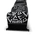 TPOB Play Professional Barber Hair Trimmer for Men 7000 RPM (Black + Softy)