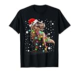 Dinosaur T-rex Tree Christmas Sweater Xmas Pet Dino Trex T-Shirt