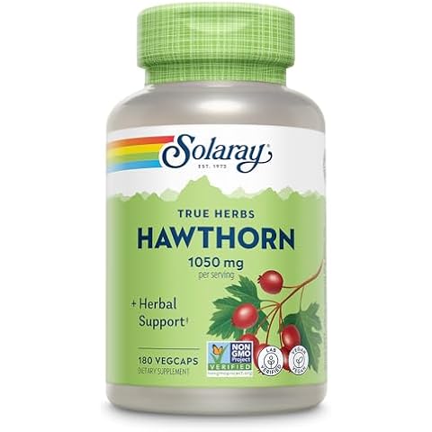 Solaray Hawthorn Berry 1050mg Cover