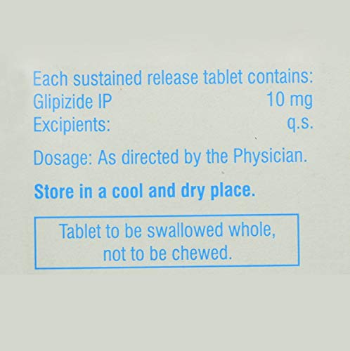 Glynase XL-10 - Strip of 10 Tablets - Image 4