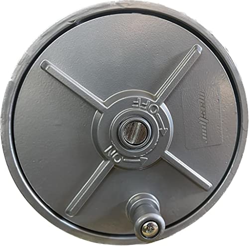 Mastpur Tie wire Reel, Lightweight Aluminum, Left Handed and Right Handed with Rewind Knob