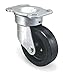 Kingpinless Plate Caster, Swivel, RBR, 6 in, 815 lb, A