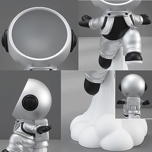 Bol à clés astronaute en résine pour entrée et salon - 7