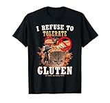 I Refuse to Tolerate Gluten Cat FUNNY MEME CUTE