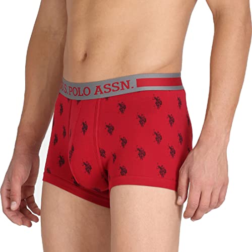 Image of U.S. Polo ASSN. Men's I112 Ultra Soft Cotton Rich Premium Trunks - Pack of 1