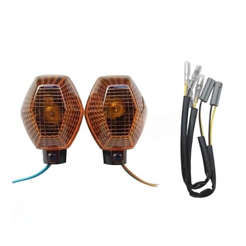 Ampoule clignotant moto ambrée haute visibilité pour optique Suzuki GSX-R SV 1000S Bandit 2Pcs