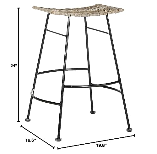 Safavieh Home Collection Atara Counter Stool, Grey #TOP1